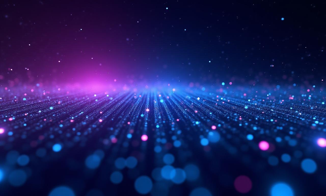 Abstract data visualization of digital fingerprints